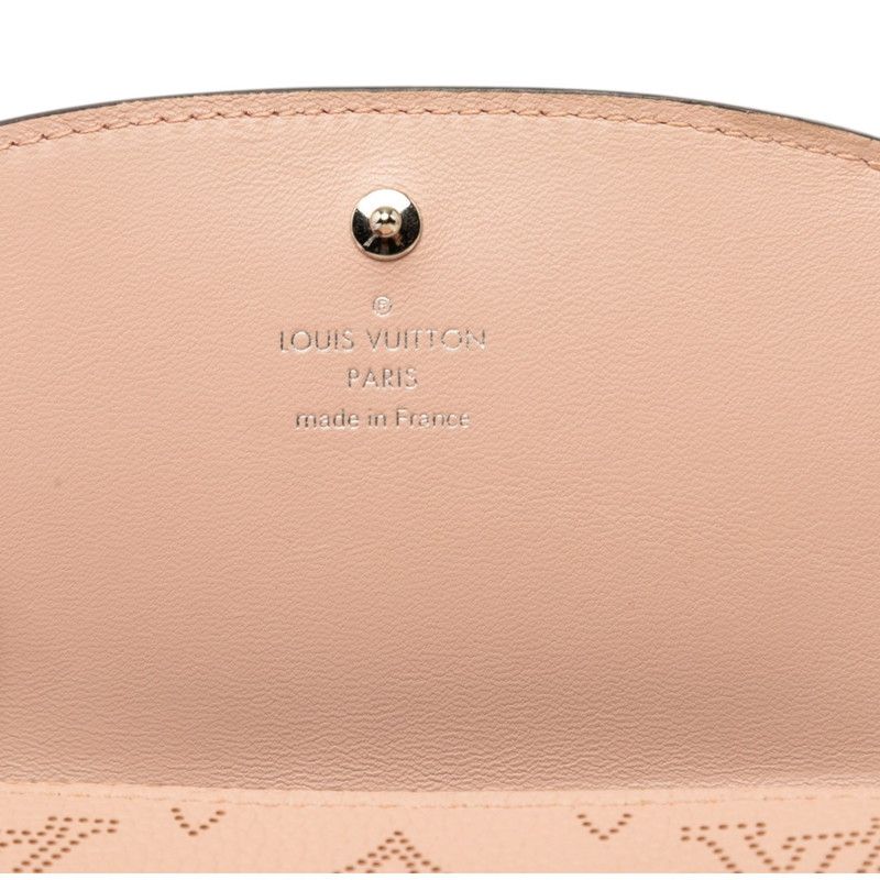 Louis Vuitton Monogram Mahina Portefeuille Iris Bifold Wallet Jasmine Pink — view 5