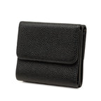 Chanel CC Logo Bifold Wallet Black Caviar Leather — view 2
