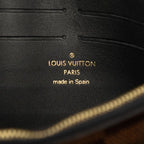 Louis Vuitton Damier Portefeuille Vavin Crossbody Chain Shoulder Bag Brown — view 5