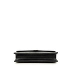 Saint Laurent Cassandra Crossbody Chain Shoulder Bag Wallet Black Leather — view 3