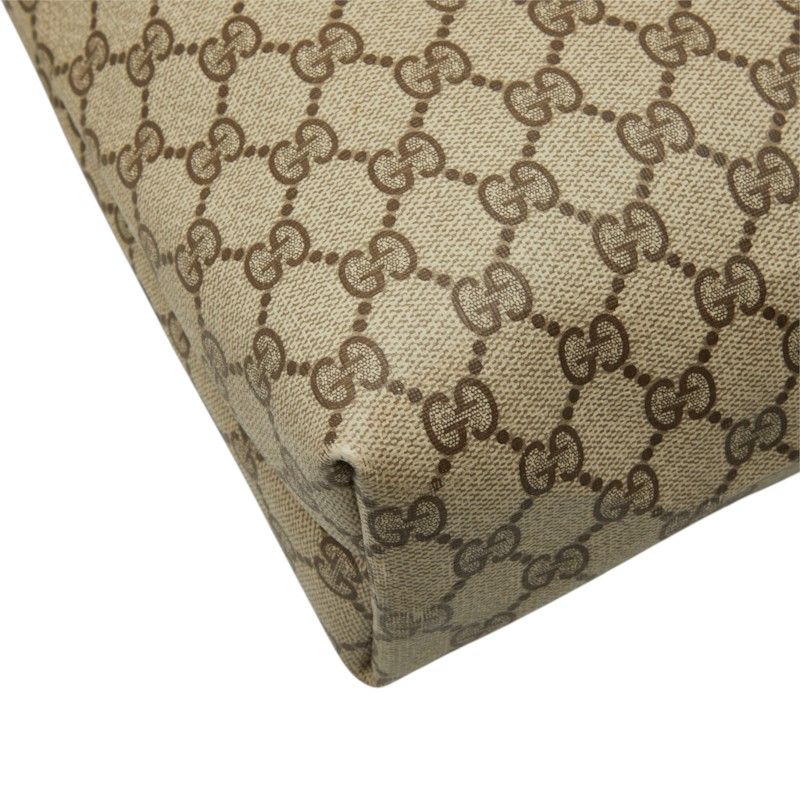 Gucci Vintage GG Plus Sherry Line Shoulder Bag Tote Beige — view 7