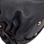 Louis Vuitton Monogram Mahina XS Shoulder Bag Noir Black Leather — view 5