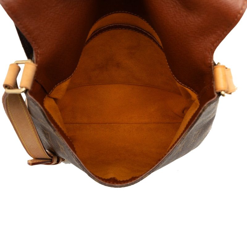 Louis Vuitton Monogram Musette Salsa Short Shoulder Bag Brown Leather — view 4