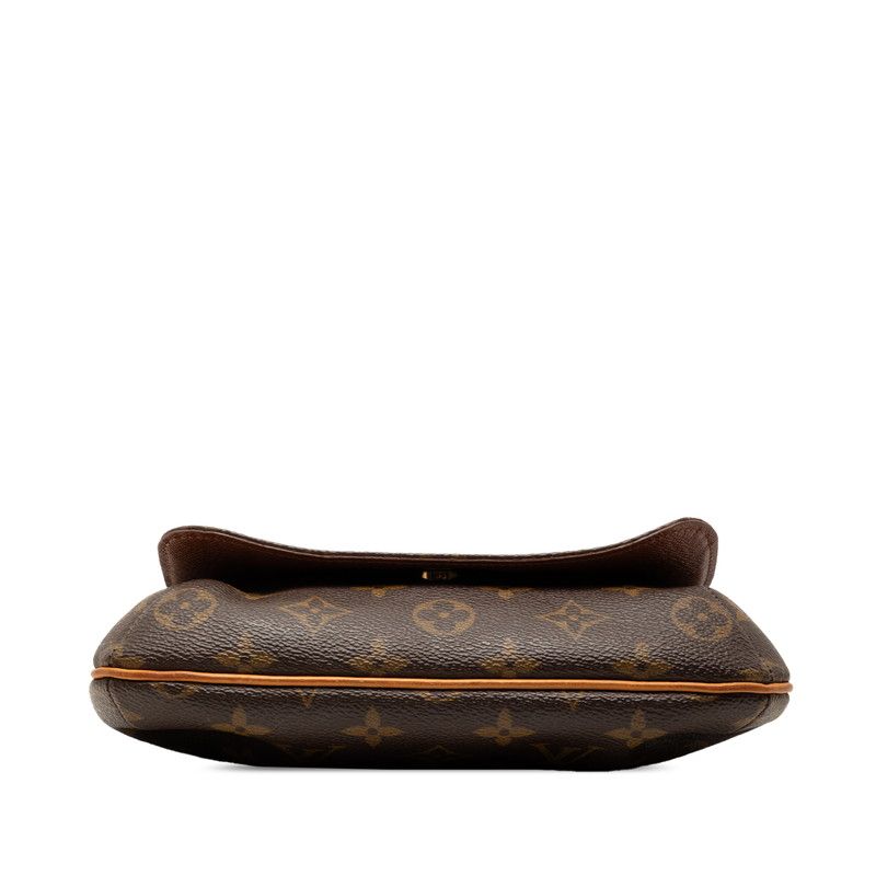 Louis Vuitton Monogram Musette Salsa Short Shoulder Bag Brown Leather — view 3