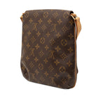 Louis Vuitton Monogram Musette Salsa Short Shoulder Bag Brown Leather — view 2