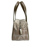 Chanel Handbag New Travel Line Beige White Leather — view 4