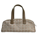 Chanel Handbag New Travel Line Beige White Leather — view 3