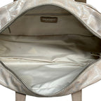 Chanel Handbag New Travel Line Beige White Leather — view 7