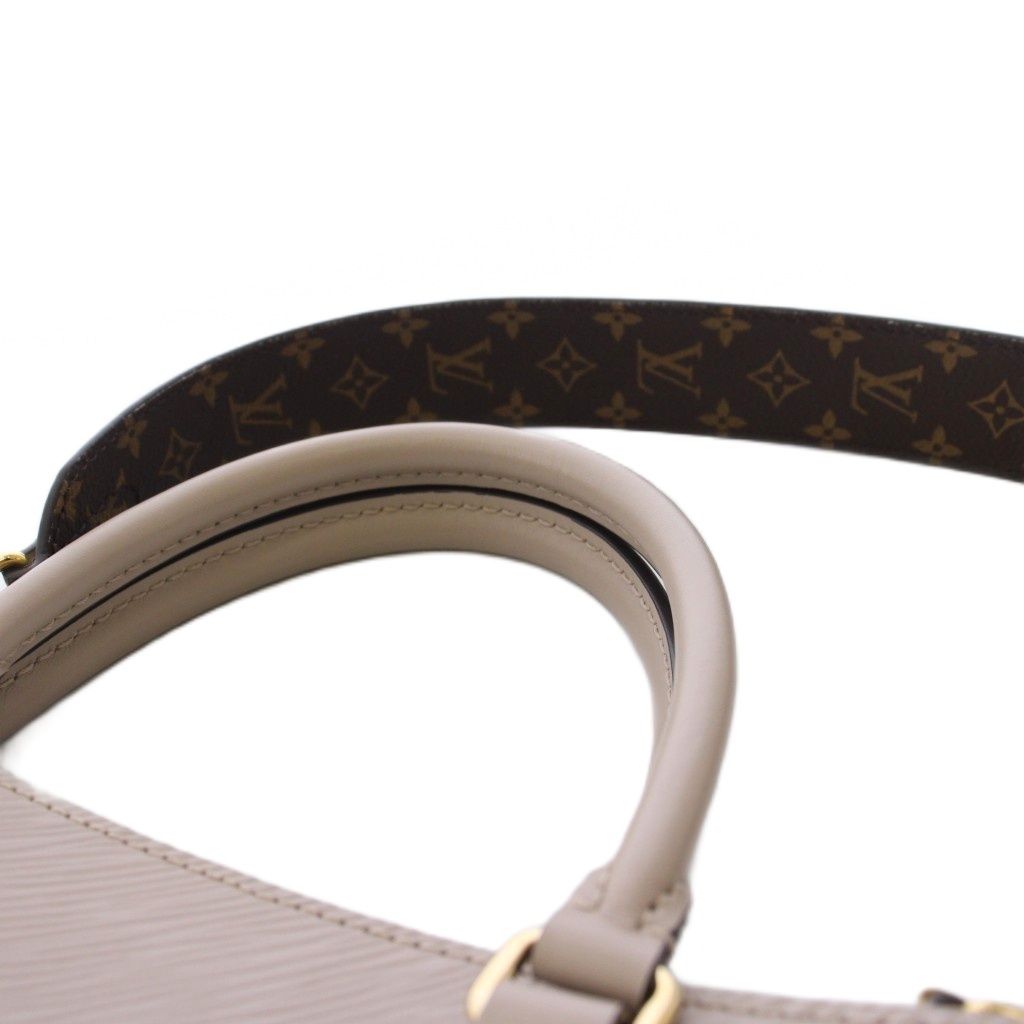 Louis Vuitton Epi Sac Plat PM Tote Shoulder Bag 2-Way Galet — view 7