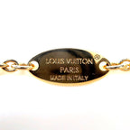 Louis Vuitton Necklace Monogram Faux Pearl Gold — view 5