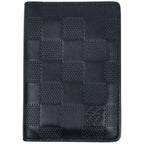 Louis Vuitton Pocket Organizer Card Case Business Fixed Era Damier Infini Onyx