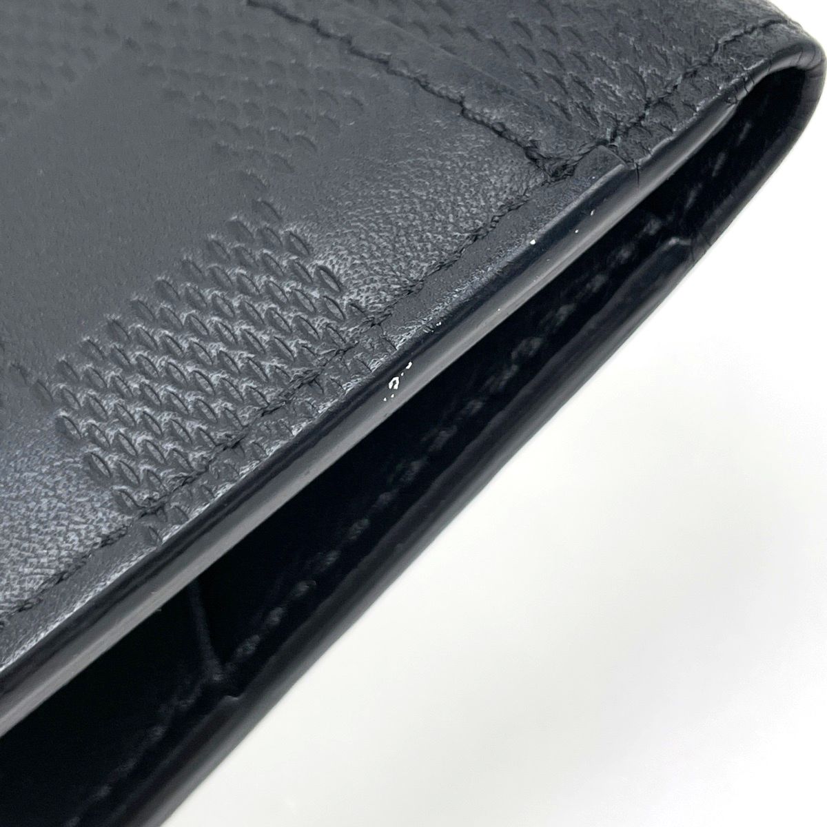 Louis Vuitton Pocket Organizer Card Case Business Fixed Era Damier Infini Onyx — view 3
