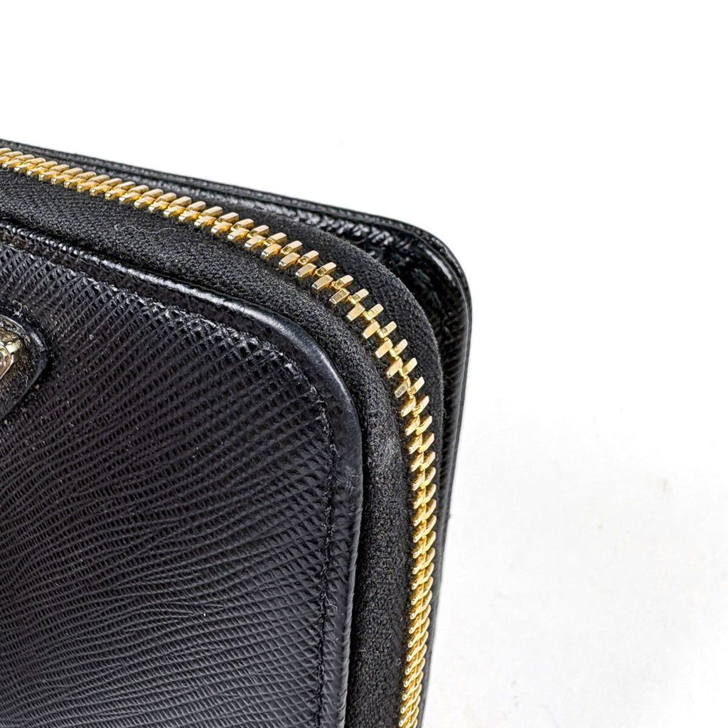 Prada Bifold Wallet Leather Nero — view 3