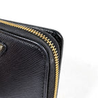 Prada Bifold Wallet Leather Nero — view 3