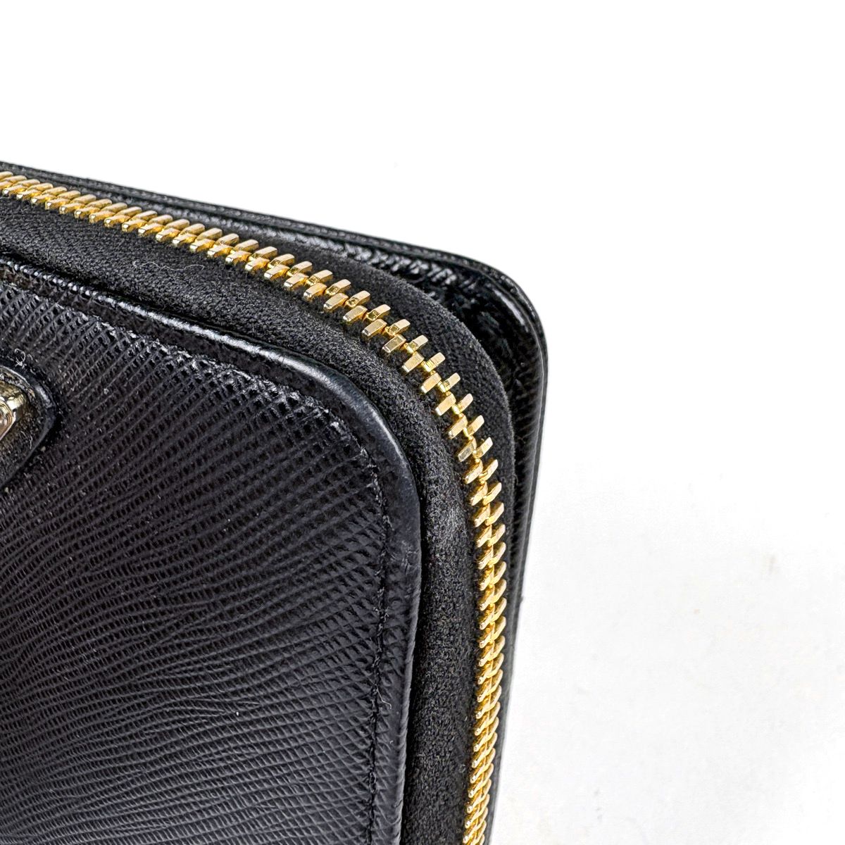 Prada Bifold Wallet Leather Nero — view 3