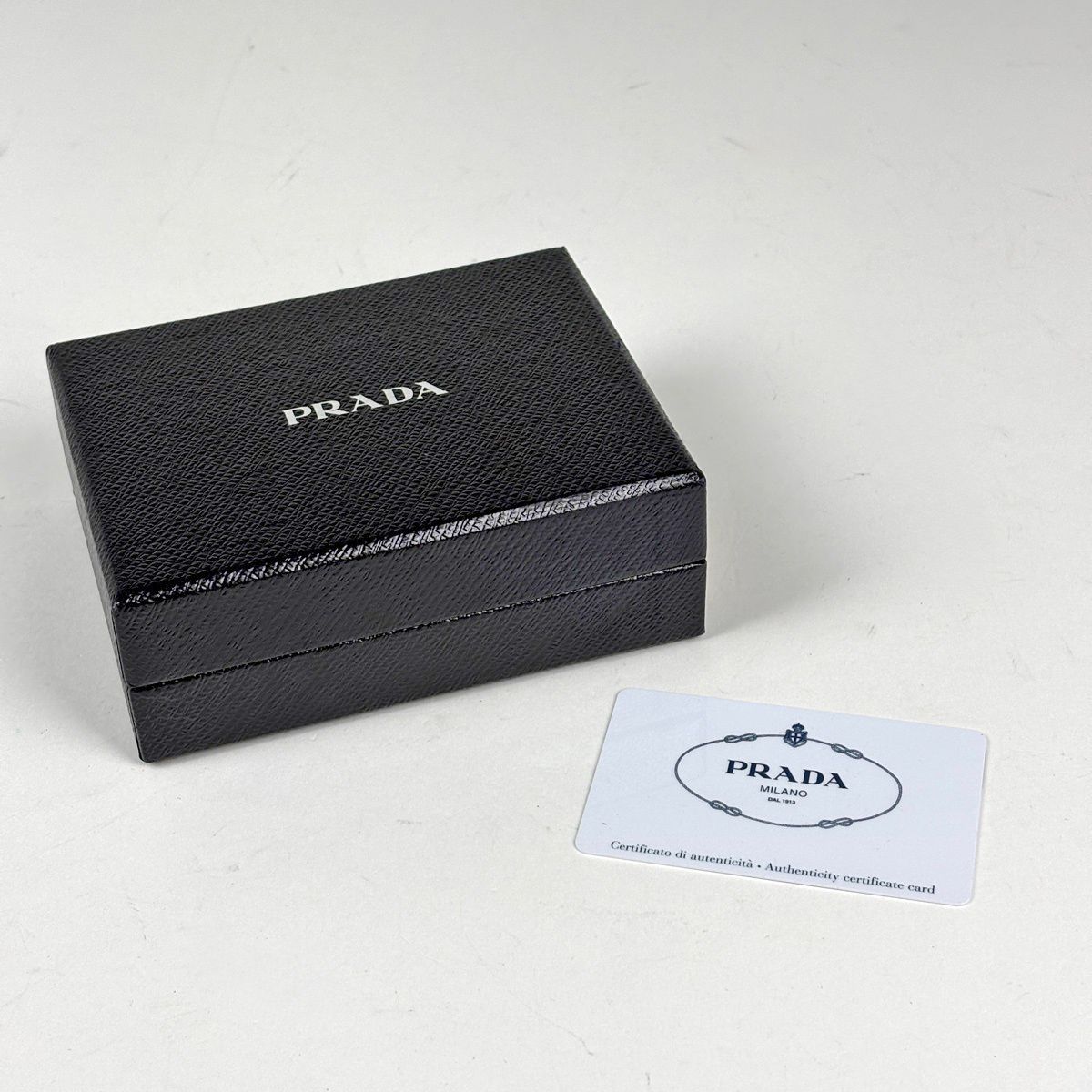 Prada Bifold Wallet Leather Nero — view 7
