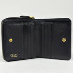 Prada Bifold Wallet Leather Nero — view 6