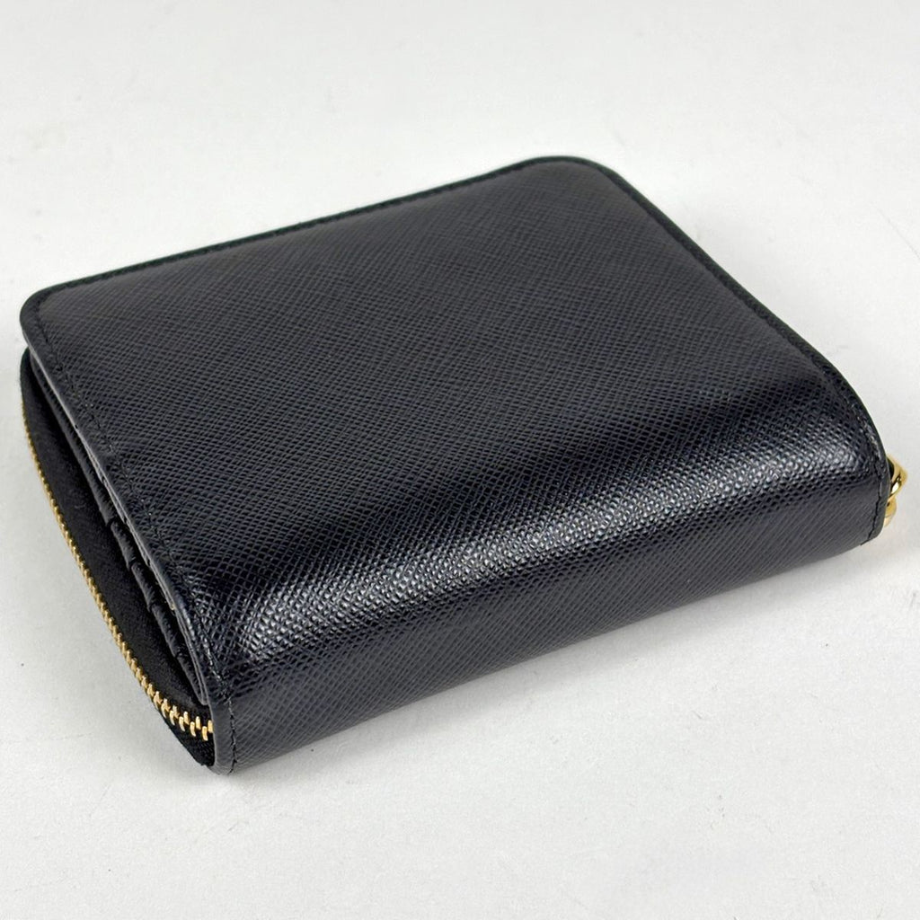 Prada Bifold Wallet Leather Nero — view 2