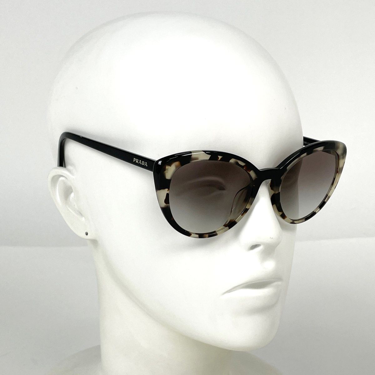 Prada Sunglasses Gradient Acetate Black Multicolor Eyewear — view 5