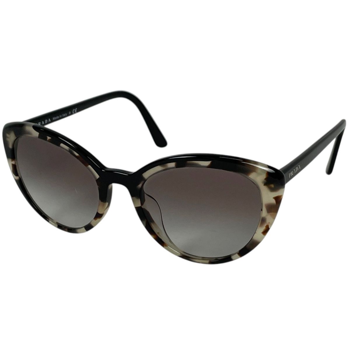 Prada Sunglasses Gradient Acetate Black Multicolor Eyewear