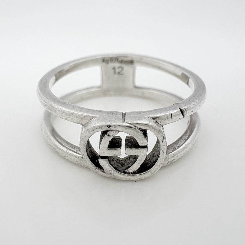 Gucci Ring Interlocking G 925 Sterling Silver — view 2