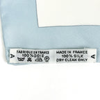 Hermes Carre 90 Voyage en Russie Scarf Russia Silk Light Blue Multicolor — view 2