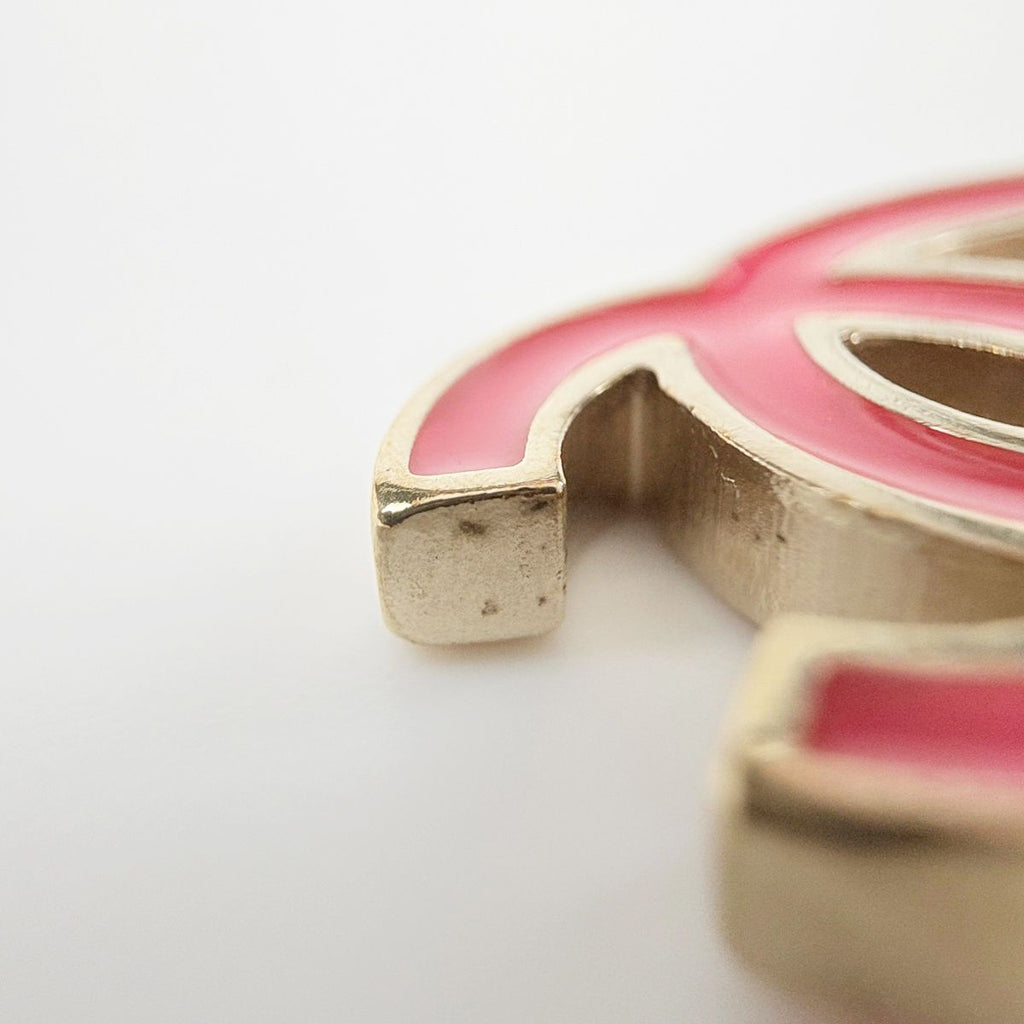 Chanel Belt CC Logo 04A Stamp Gold Plated Pink — view 3