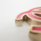 Chanel Belt CC Logo 04A Stamp Gold Plated Pink — view 3