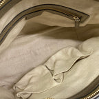 Gucci Handbag Soho Champagne Gold Tassel Fringe Leather — view 7