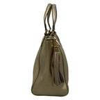 Gucci Handbag Soho Champagne Gold Tassel Fringe Leather — view 2