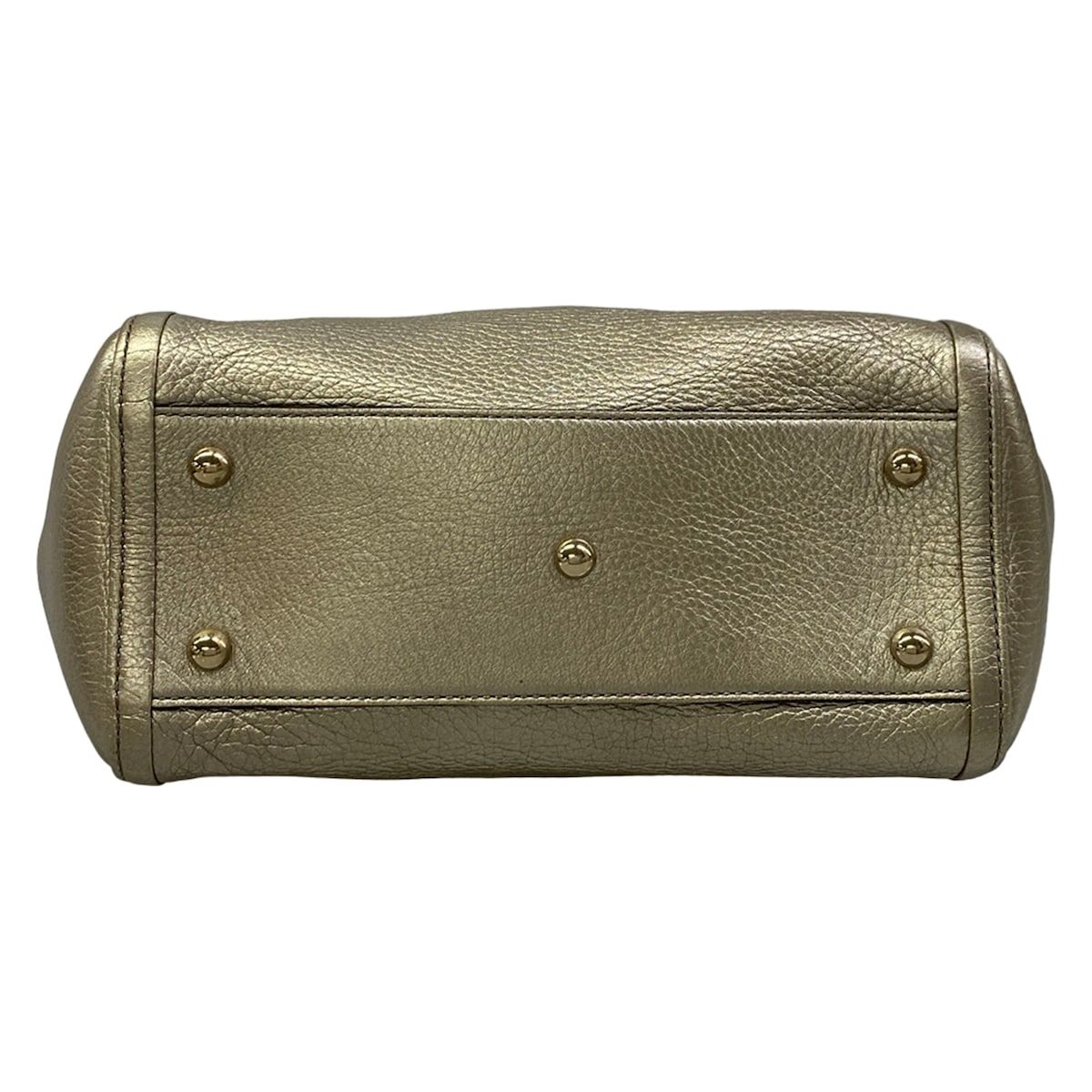 Gucci Handbag Soho Champagne Gold Tassel Fringe Leather — view 5