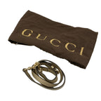 Gucci Handbag Soho Champagne Gold Tassel Fringe Leather — view 8