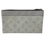 Louis Vuitton Pouch Taigarama Pochette Discovery PM Antarctica Leather Cowhide — view 2
