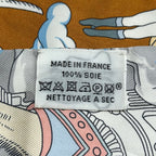 Hermes Scarf Twilly Orange White Multi Ribbon Sur Mon Nuage — view 3