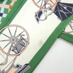 Hermes les Voitures Nouvelles Twilly Scarf — view 4