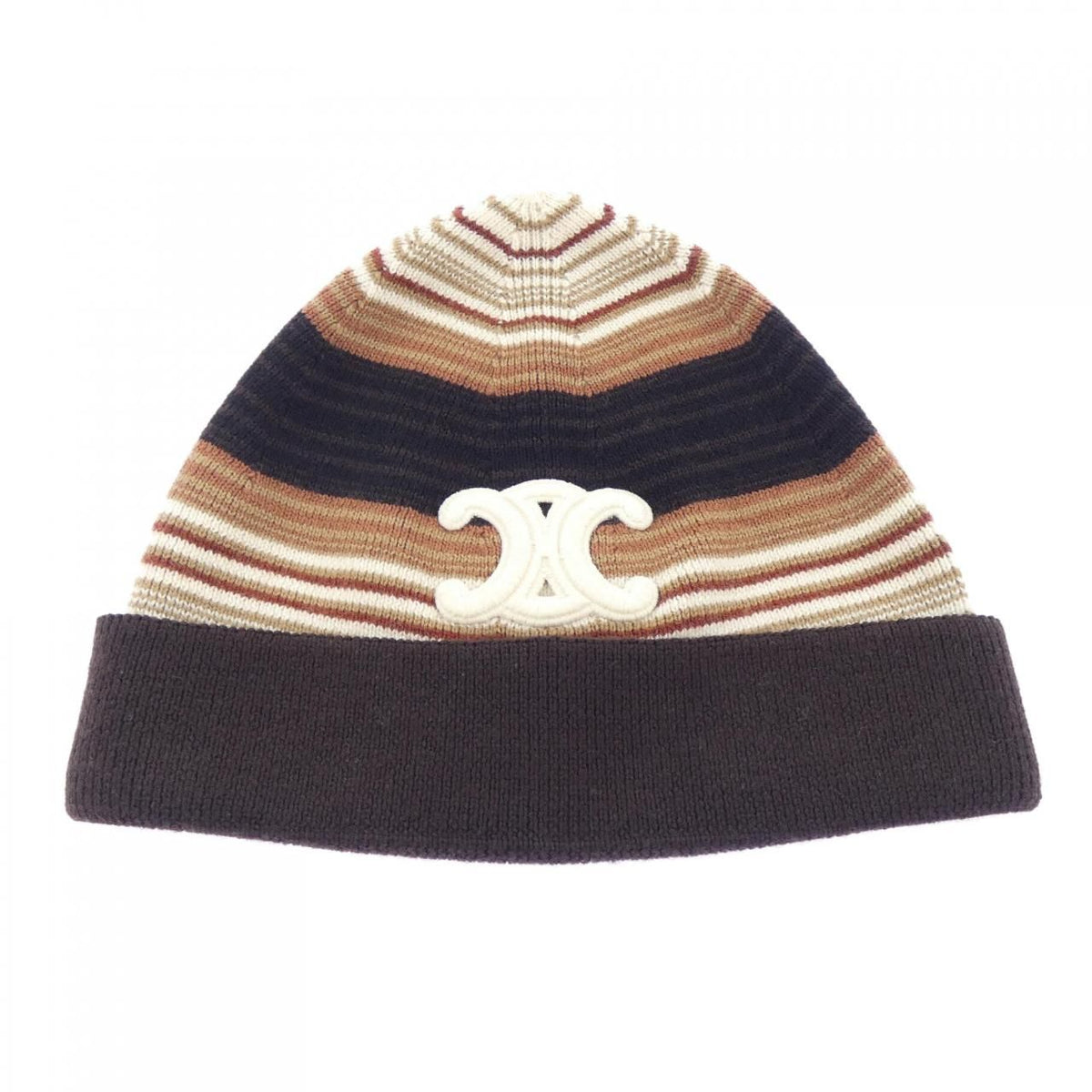 Celine Triomphe Knit Cap Hat