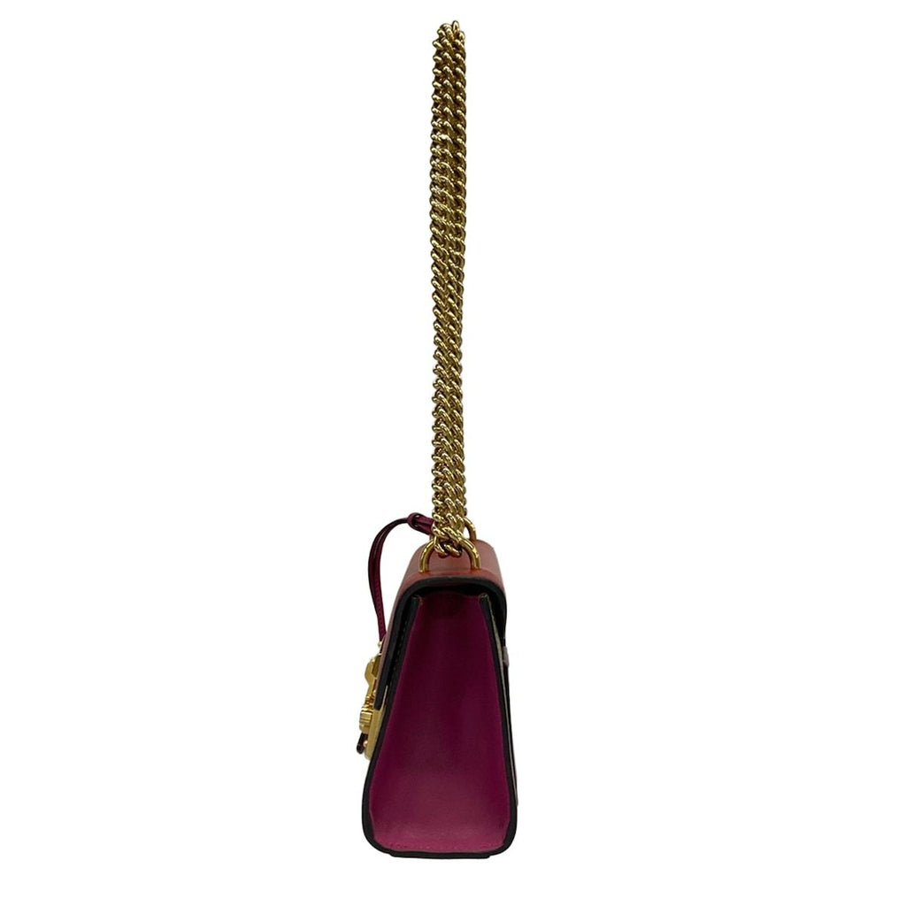 Gucci Shoulder Bag GG Supreme Box Beige Red Leather — view 4