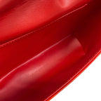 Louis Vuitton Shoulder Bag Monogram Vernis Thompson Street Rouge Leather — view 8