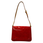 Louis Vuitton Shoulder Bag Monogram Vernis Thompson Street Rouge Leather — view 3