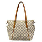 Louis Vuitton Shoulder Bag Damier Totally PM Azur Strap Repair — view 3