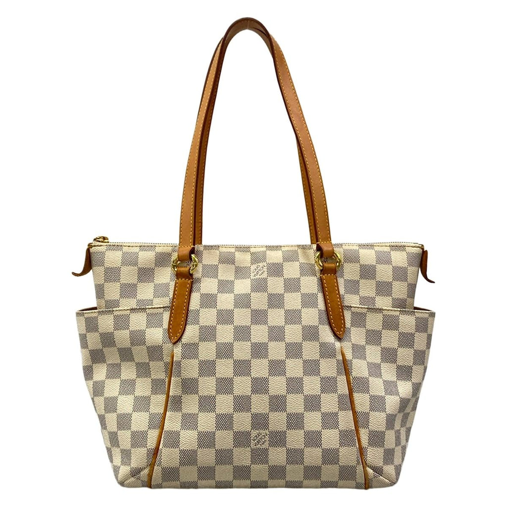 Louis Vuitton Shoulder Bag Damier Totally PM Azur Strap Repair