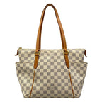 Louis Vuitton Shoulder Bag Damier Totally PM Azur Strap Repair
