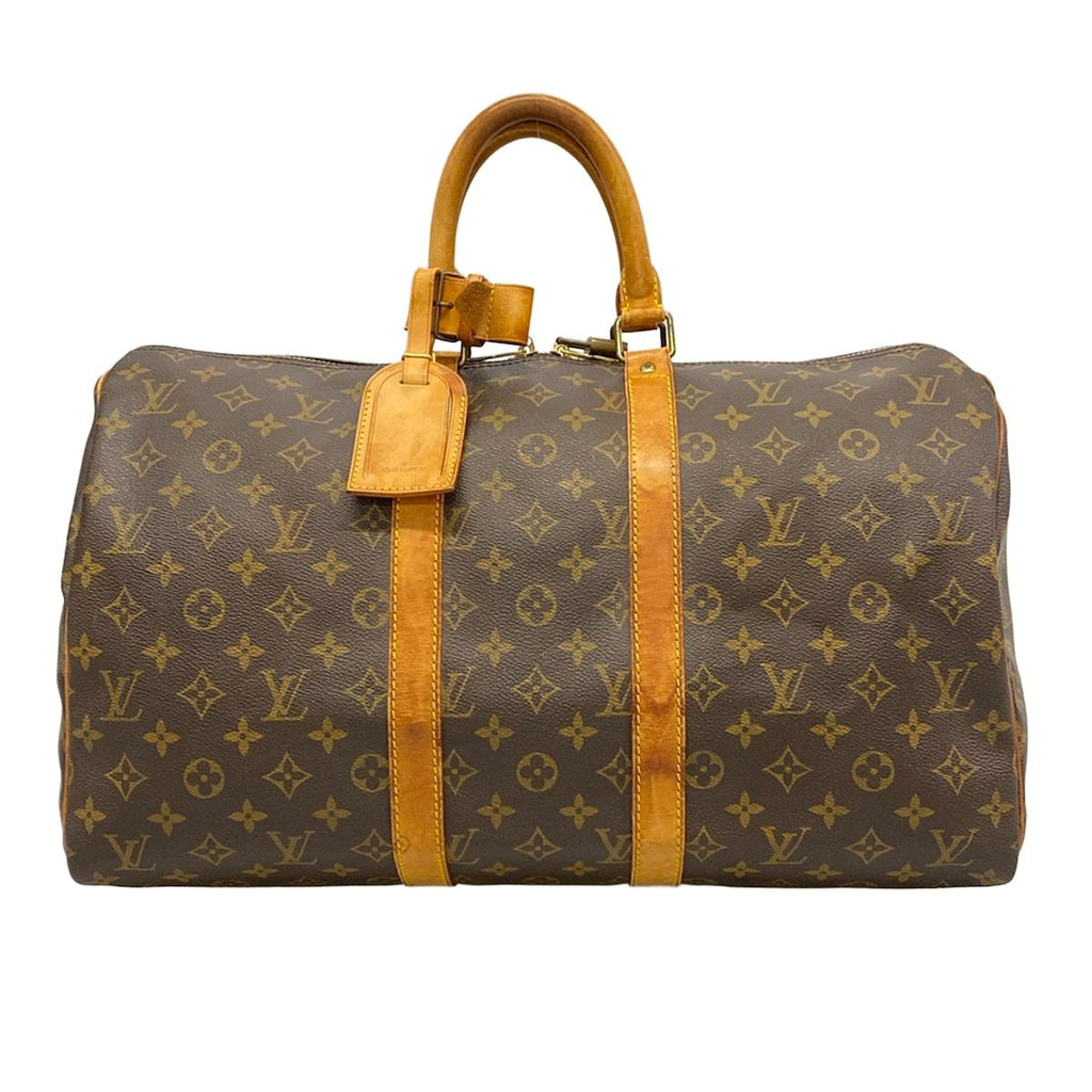 Louis Vuitton Boston Bag Monogram Keepall 45