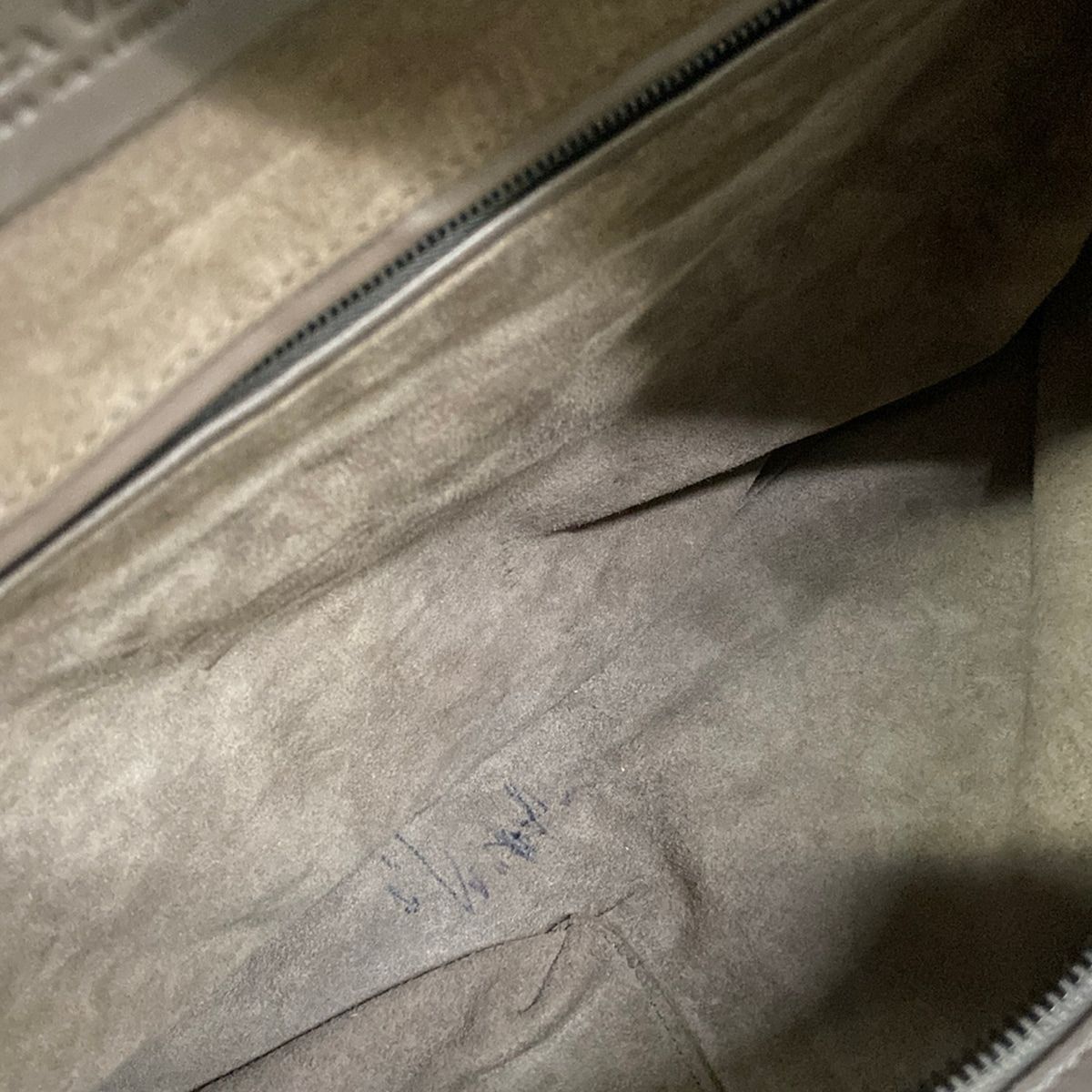 Bottega Veneta Handbag Intrecciato Gray Ivory Leather — view 7
