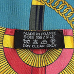 Hermes Scarf Twilly Orange Yellow Multi Ribbon — view 3