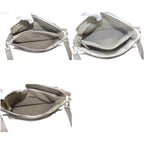 Fendi by the Way Medium 2-Way Shoulder Bag Leather Greige — view 7