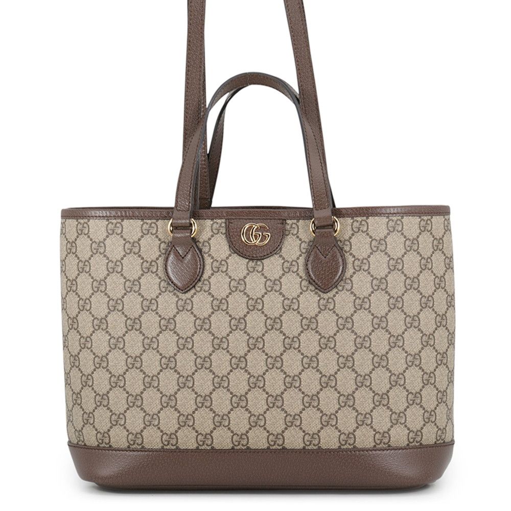 Gucci Tote Bag Ophidia GG Supreme Small Leather 2-Way