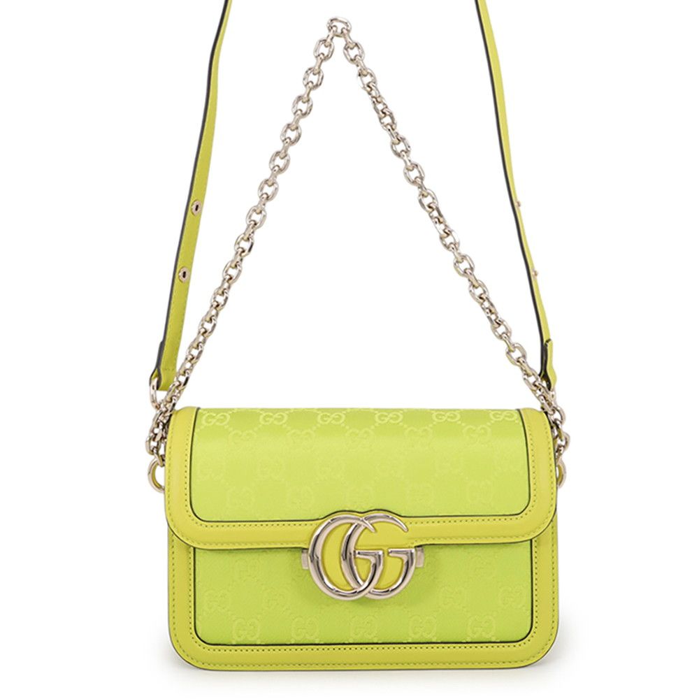 Gucci Chain Shoulder Bag Go Small GG Marmont