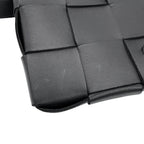 Bottega Veneta Shoulder Bag Maxi Intrecciato Small Cassette Lambskin Black — view 7