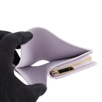Louis Vuitton Bifold Wallet Monogram Mahina Portefeuille Clair Purple — view 5